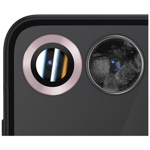 Protezione Obiettivo Fotocamera Per Galaxy Z Flip 7 Doppia Lente, Rosa - Foto 5