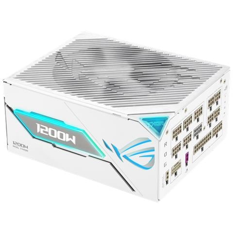 ROG -THOR-1200P3-WHITE-GAMING alimentatore per computer 1200 W 20+4 pin ATX ATX Bianco - Foto 1