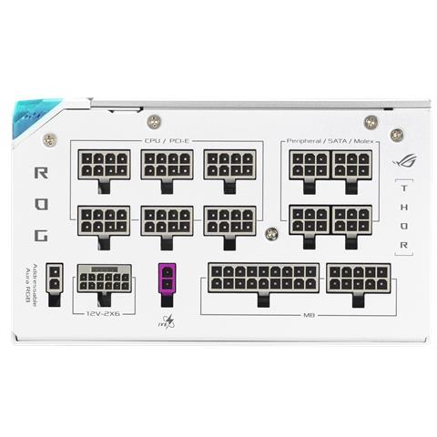 ROG -THOR-1200P3-WHITE-GAMING alimentatore per computer 1200 W 20+4 pin ATX ATX Bianco - Foto 10