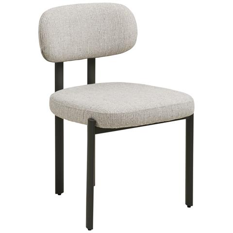 Set Di 2 Sedie Royan-grigio-tessuto-53x50x80,5 Cm - Foto 1