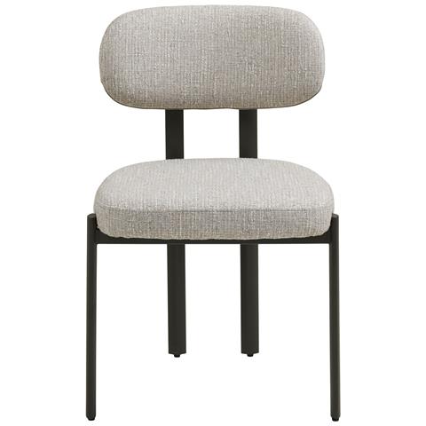 Set Di 2 Sedie Royan-grigio-tessuto-53x50x80,5 Cm - Foto 2