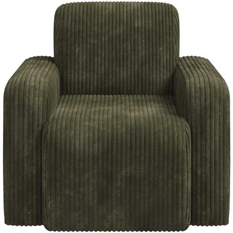 Poltrona Verde corduroy - Foto 1