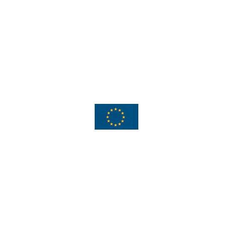 Bandiera Europa + Italia 20 x 30 cm - Foto 1
