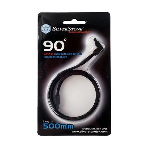 Cavo SATA 3, 90°, 500mm - Foto 2