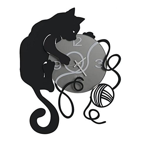 Orologio Da Parete Gatto Gomitolo - Foto 2