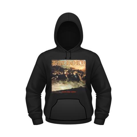 Bathory - Blood Fire Death (Felpa Con Cappuccio Unisex Tg. 2XL)  - Foto 1
