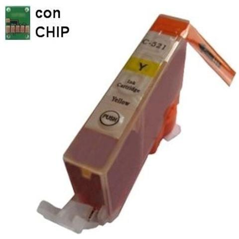 Cartuccia Compatibile Canon Cli-521 Giallo Con Chip - Foto 1