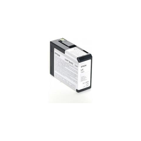 Cartuccia T5807lk Light Black Compatibile Per Epson Stylus Pro 3800,3880 T580700 T5807 80ml - Foto 1