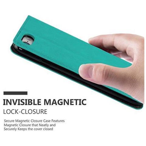 Custodia Compatibile Con Apple Iphone 7 / 7s / 8 / Se 2020 In Turchese Petrolio - Coperchio Protettiva Con Chiusura Magnetica, Funzione Stand E Tasca Per Le Carte - Foto 10