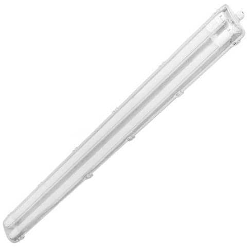 V-tac Vt-12023 Plafoniera Tubi Led 2x18w Bianco Freddo 6400k Tubi Inclusi Ip65 120cm - Sku 6399 - Foto 1