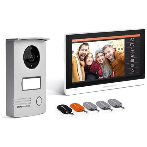Videocitofono Cablato Con Distintivo Schermo Tattile 7 Visiodoor 7+ Rfid - Foto 4