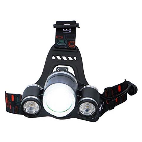 Faro Con Batteria A 3 Led 9 X 8 Cm Nero 3 Pezzi 9 X 8 Cm Nero - Foto 2
