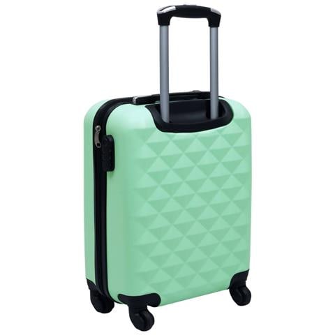 Set Valigie Trolley A Custodia Rigida 2 Pz Menta In Abs - Foto 2