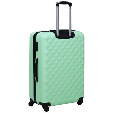 Set Valigie Trolley A Custodia Rigida 2 Pz Menta In Abs - Foto 10