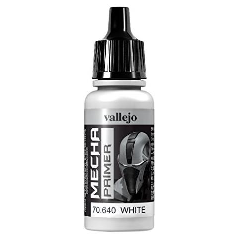 Mecha Colore - Colore Acrilico Base Un'acqua Per Aerografo, 17 Ml, Bianco (white Primer) - Foto 1