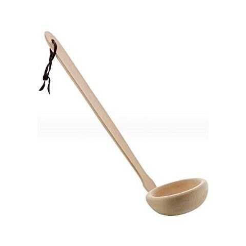 Mestolo In Legno Ad Angolo, Lunghezza 40 Cm - Foto 1