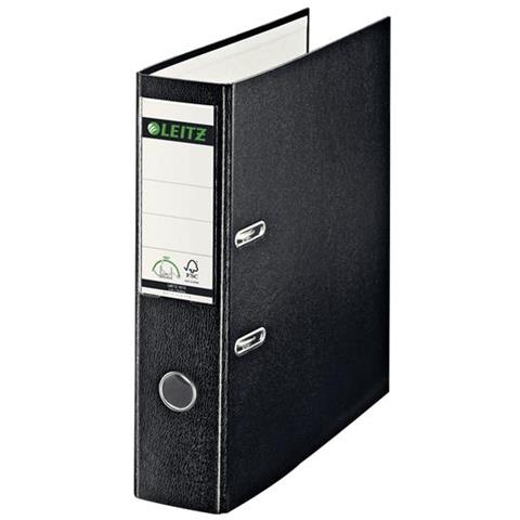 Leitz 10135095 Raccoglitore Ad Anelli Carta, Polipropilene (pp) Nero - Foto 1