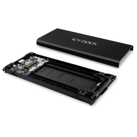 MB861U31-1M2B contenitore di unità di archiviazione Box esterno SSD Nero M. 2 - Foto 11