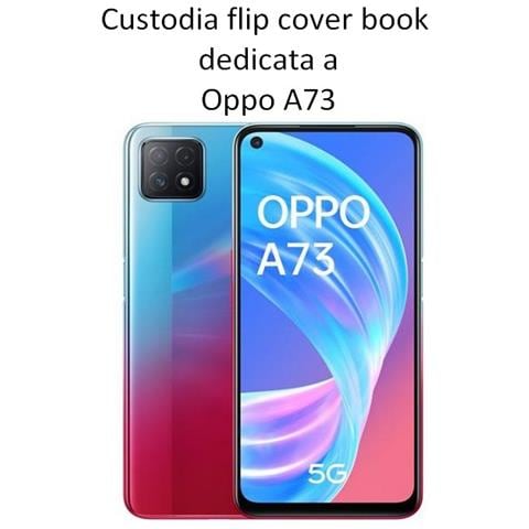 Smart Book Custodia Poket Silicone Flip Cover Case Per Oppo Reno4 Black - Foto 2