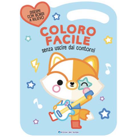Volpe. Coloro Facile. Senza Uscire Dai Contorni. Ediz. A Colori - Foto 1