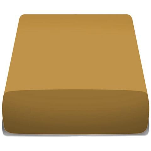 Copriseduta Per Divano Elasticizzato Antimacchia Genius In Tinta Unita Chaise Longue Senape 1008 - Foto 1