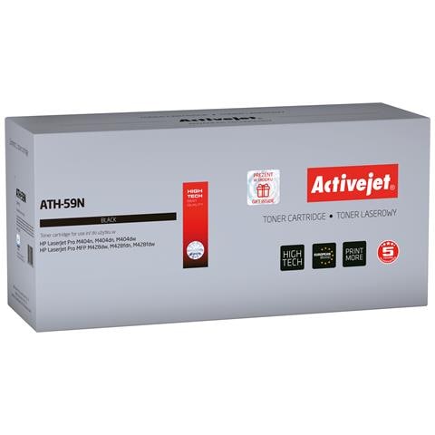 Toner ATH-59N; sostitutivo HP 59A CF259A; Supremo; 3000 pagine; nero - con chip - Foto 1