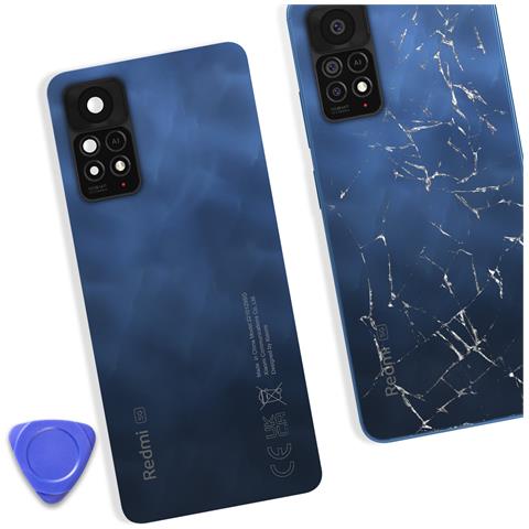 Vetro Retro Redmi Note 11 Pro 5g Originale Service Pack, Blu Scuro - Foto 2