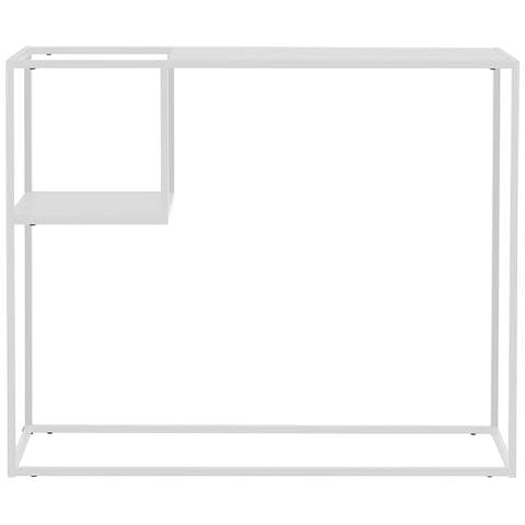 Sisto Consolle Con 1 Ripiano In Metallo Bianco - Foto 2