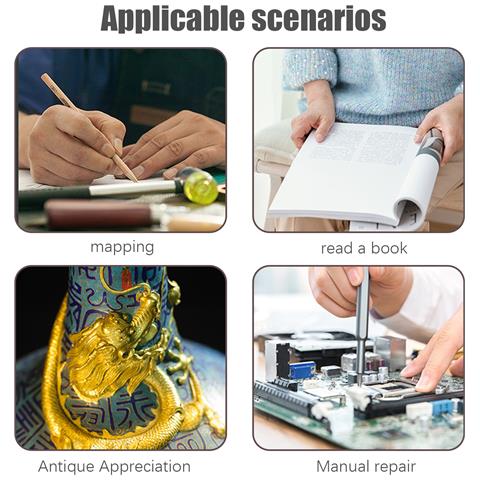 Lente D'ingrandimento Portatile 5x Per La Lettura  100 Mm - Foto 5