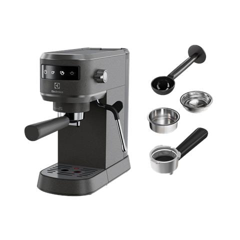 Explore 6 E6EC1-6BST Macchina Caffè Espresso Manuale Serbatoio 1 Litro Potenza 1450 Watt Colore Nero - Foto 1