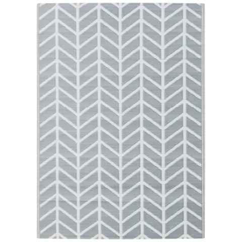 Tappeto Da Esterni Grigio 160x230 Cm In Pp - Foto 2