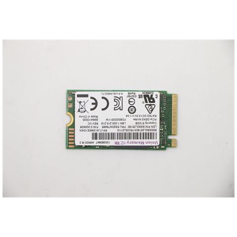 512g,m.2,2242,pcie3x4,um,std - Warranty: 3m - Foto 1