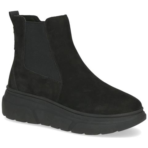 Black Casual Closed Booties Stivaletti Pelle Scarpe Donna Nero Eu 37, 9-25414-43-008 - Foto 1