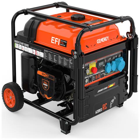 Generatore Inverter Genergy Azores Rc 10kw Elettrico/avviamento Remoto - Foto 1