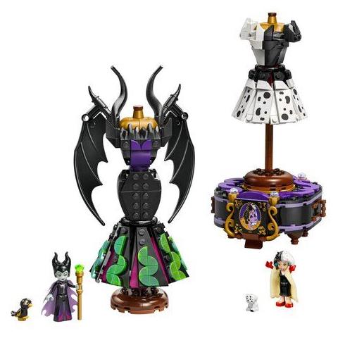 Abiti Di Malefica E Crudelia De Mon Lego 43262 Disney Princess - Foto 1