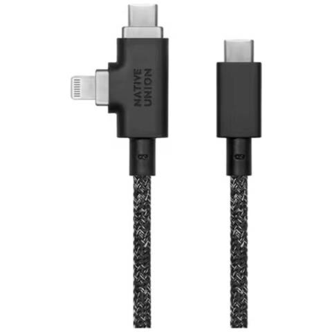 Cavo Di Ricarica Universale 2 In 1 Per Cintura Duo Pro, Nero - Foto 2