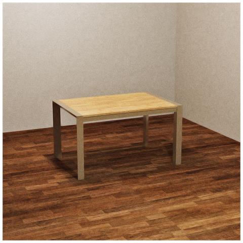 Tavolo Rettangolare Allungabile Golia 130x80 Struttura Tortora E Piano Rovere Shimo - Foto 1