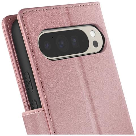 Custodia Per Google Pixel 9 Pro Xl Con Cover Rimovibile, Rosa Champagne - Foto 2