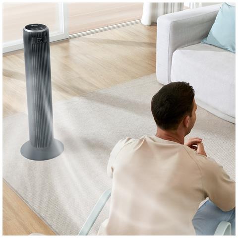 Ventilador De Torre Tempsense 42 Dc Con 12 Velocidades Y Tecnologia Vortexair. - Foto 8
