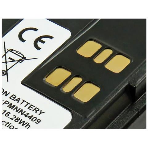 Batteria Li-ion 2450mah Per Walkie-talkie Compatibile Motorola Apx1000 7.4v - Foto 2