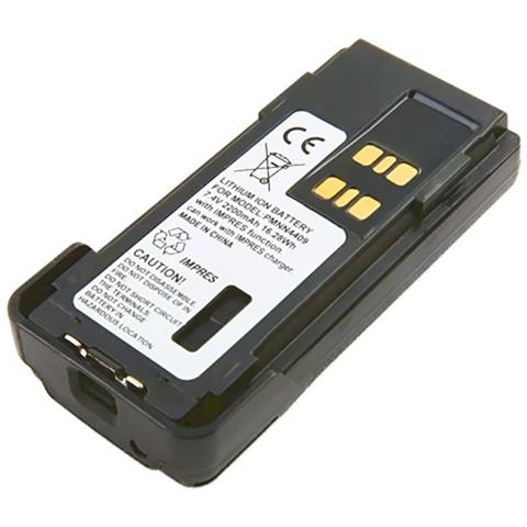 Batteria Li-ion 2450mah Per Walkie-talkie Compatibile Motorola Apx1000 7.4v - Foto 1