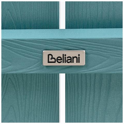 Panchina Da Giardino Adirondack 125 Cm Azzurro - Foto 8