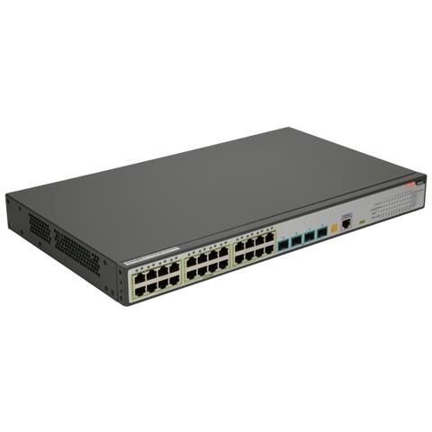 S4820-28T-X-PE-AC switch di rete Gestito L2/L3 Gigabit Ethernet (10/100/1000) Supporto Power over Ethernet (PoE) 1U Nero, Grigio - Foto 8