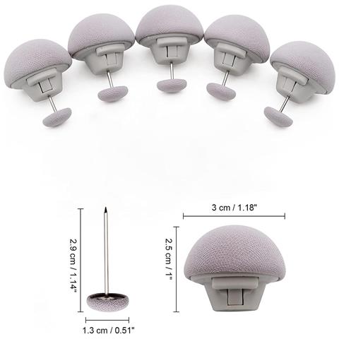Set Di 10 Clip Per Piumone A Fungo - Fermagli Antiscivolo Riutilizzabili - Foto 2