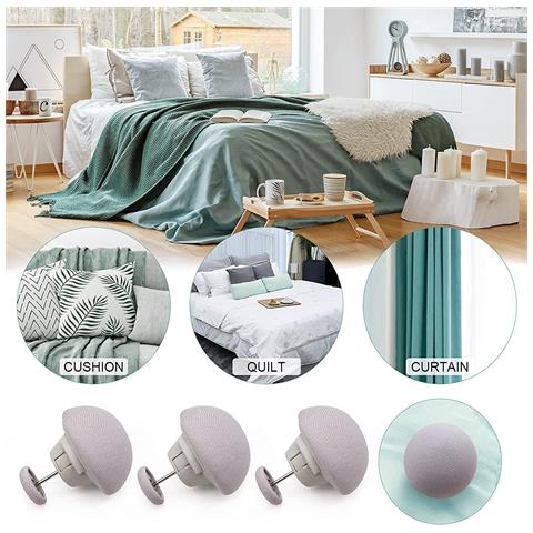 Set Di 10 Clip Per Piumone A Fungo - Fermagli Antiscivolo Riutilizzabili - Foto 7