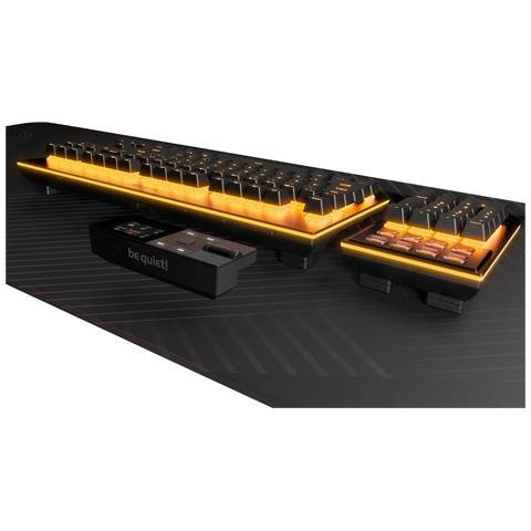 Dark Mount Silent Tactile DE ISO tastiera Gaming USB QWERTZ Tedesco Nero - Foto 2