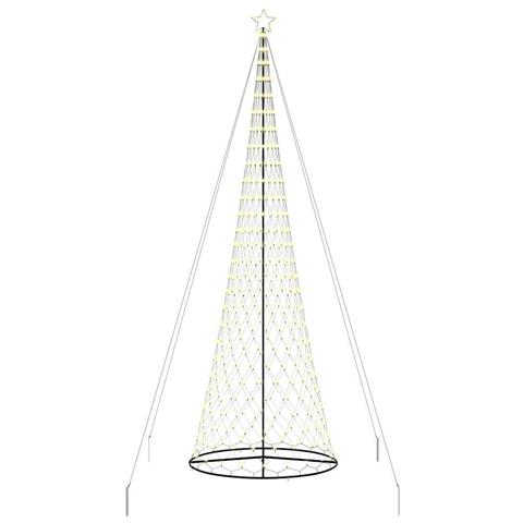 Albero di Natale LED Bianco caldo 160 x 160 x 500 cm Metallo - Foto 1