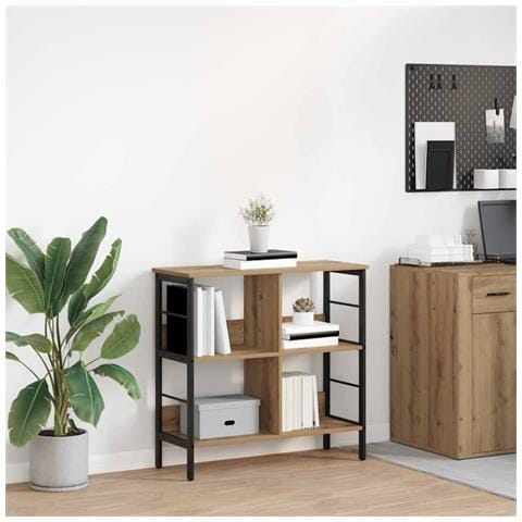 Libreria Rovere artigianale 82 x 32 x 79 cm Legno multistrato - Foto 2