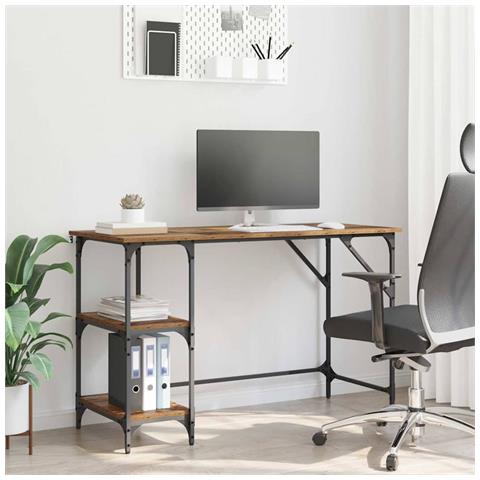 Scrivania Legno vecchio 120 x 50 x 75 cm Legno multistrato - Foto 2