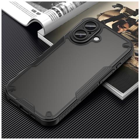 Custodia Magnetica Nera Opaca Compatibile Con Iphone 17 Pro Max - Antiurto E Anti-impronta - Foto 5